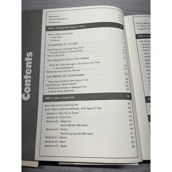 The Fish Lovers Cookbook by Sheryl London Vintage 1980 Over 300 Recipes 1st Ed - Picture 2 of 10